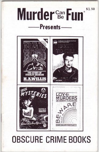 Murder Can Be Fun Presents: Obscure Crime Books