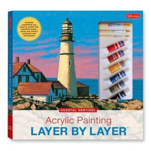 Acrylic Painting Layer by Layer: Coastal Sentinel