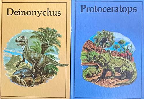 Dinosaur Library 2 Book Set - Protoceratops & Deinonychus