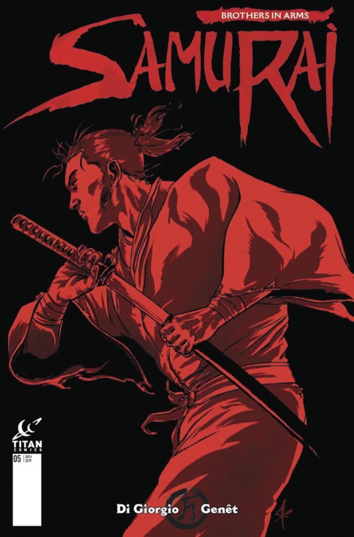 Samurai: Brothers in Arms #1 Cover E Steve Kurth Variant