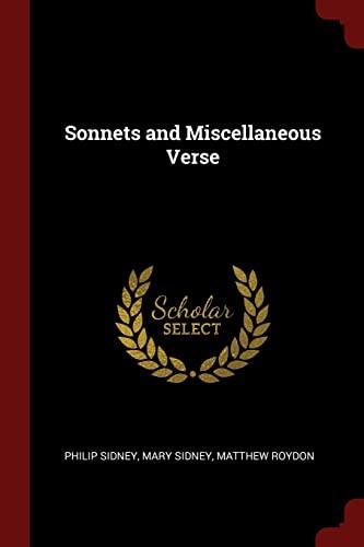 Sonnets and Miscellaneous Verse