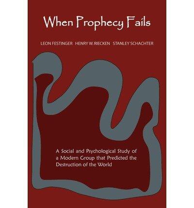 When Prophecy Fails