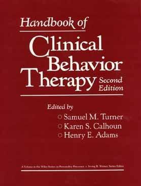 Handbook of Clinical Behavior Therapy, 2nd Edition