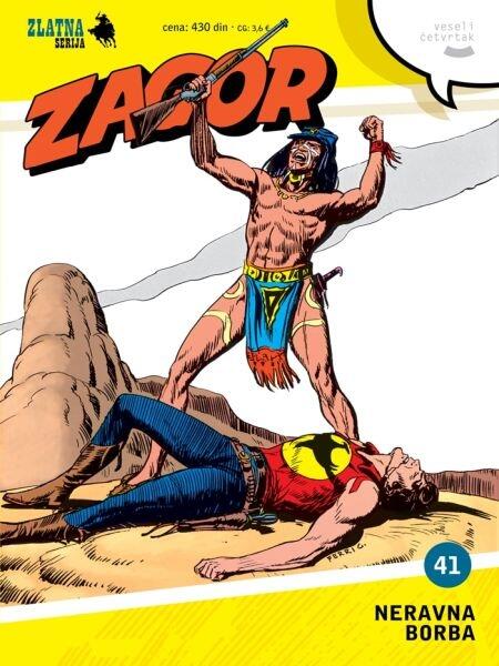 Zlatna Serija #41 Zagor: Neravna borba