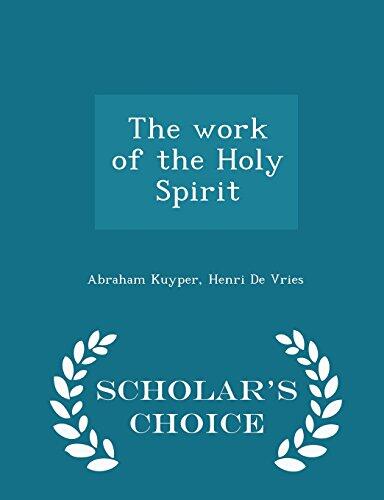 The Work of the Holy Spirit