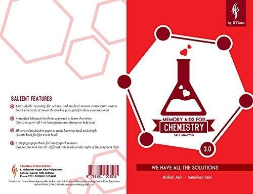 Memory Aids For Chemistry: With Salt Analysis
