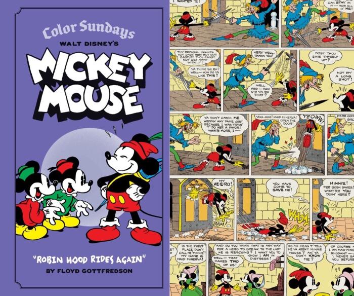 Walt Disney's Mickey Mouse Color Sundays "Robin Hood Rides Again": Volume 2