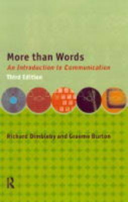 More Than Words: An Introduction to Communication