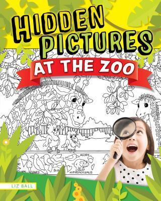 Hidden Picture Puzzles at the Zoo: 50 Seek and Find Puzzles to Solve and Color (Happy Fox Books) 400+ Secret Items and Animals to Find, with Fun Facts and Activities for Kids Age 5 and Up