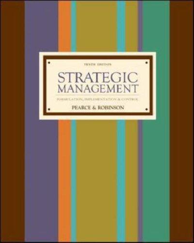 Strategic Management With Premium Content Card and Business Week Subscription (10th Edition)