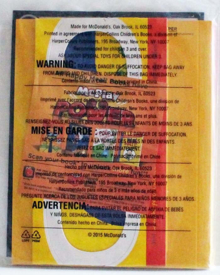 Pete the Cat and His Magic Sunglasses, McDonalds Happy Meal Book 3