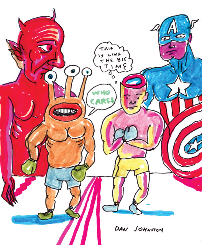 Daniel Johnston por Daniel Johnston