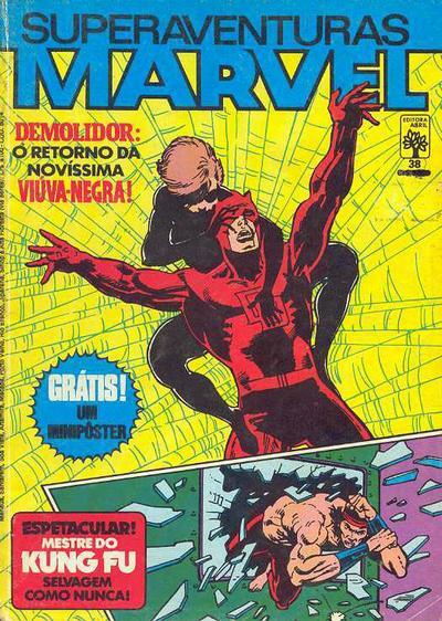 Superaventuras Marvel nº 38 - Demolidor: O Retorno da Novíssima Viúva Negra!