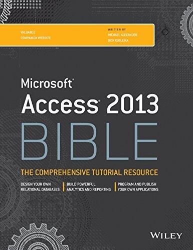 Microsoft Access 2013 Bible