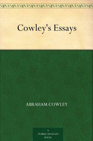 Cowley's Essays