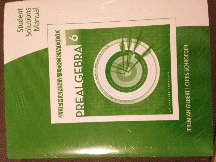 Bundle: Prealgebra: An Applied Approach, 6th +Solution manual+Instructional DVD series+Enhanced WebAssign Printed Access Card for Developmental Math, Single-Term Courses 6th Edition