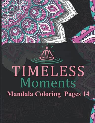 Timeless Moments Mandala Coloring Pages 14