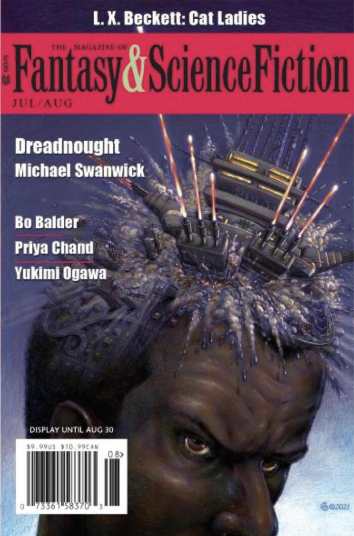 The Magazine of Fantasy & Science Fiction (July/August 2021)