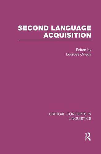 Second Language Acquisition, Vol. 6