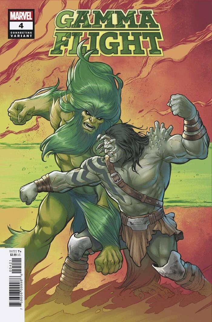 Gamma Flight #4 (Of 5) Pacheco Connecting Variant W/ Rated Comics Backer