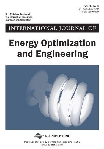 International Journal of Energy Optimization and Engineering, Vol 1 ISS 3
