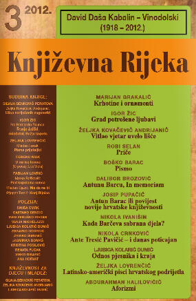 Književna Rijeka 3/2012