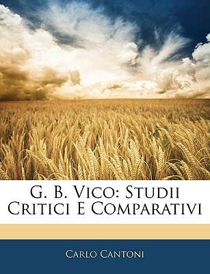 G. B. Vico: Studii Critici e Comparativi