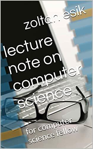 lecture note on computer science: for computer science fellow