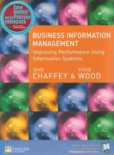 Business Information Management: AND Course Compass Pin Card: Improving Performance Using Information Systems