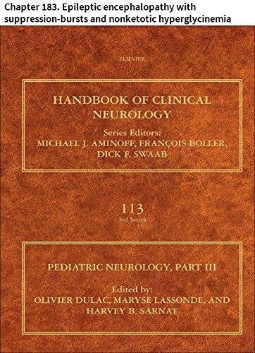 Pediatric Neurology Part III: Chapter 183. Epileptic encephalopathy with suppression-bursts and nonketotic hyperglycinemia