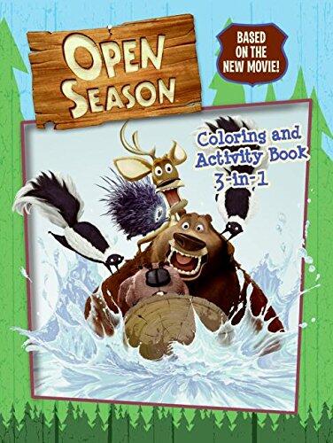 Open Season: Coloring and Activity Book 3-in-1