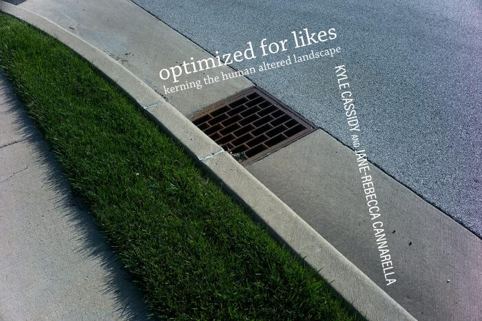 optimized for likes: kerning the human altered landscape