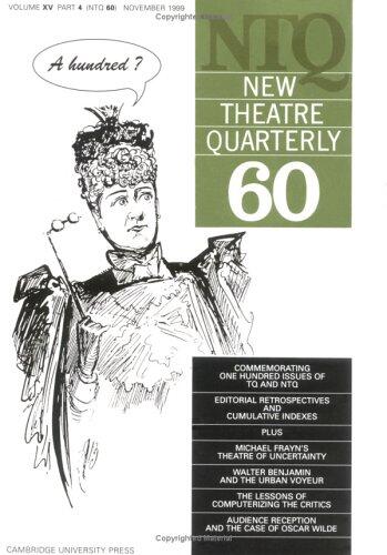 New Theatre Quarterly 60: Volume 15, Part 4
