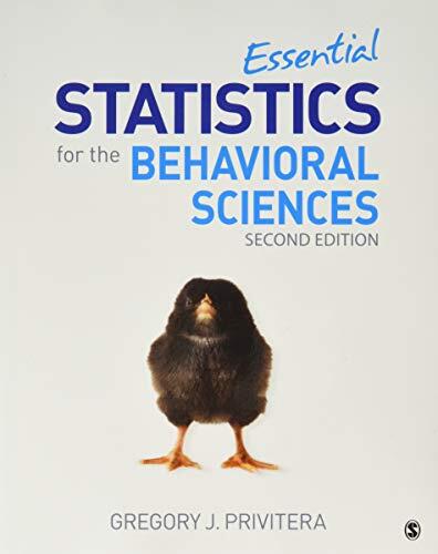 BUNDLE: Essential Statistics for the Behavioral Sciences (Second Edition) + SPPS v24
