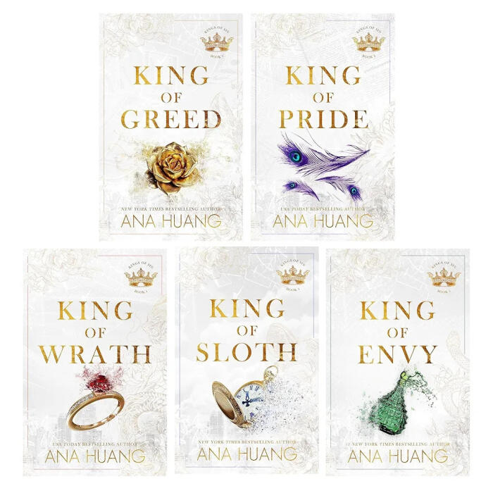 Kings of Sin Series 5 Books Collection Set by Ana Huang