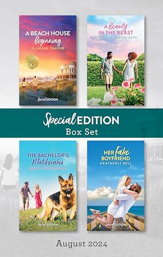 Special Edition Box Set August 2024/A Beach House Beginning/A Beauty In The Beast/The Bachelor's Matchmaker/Her Fake Boyfriend