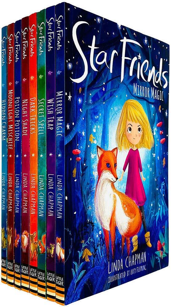 Star Friends Series 8 Books Collection Set by Linda Chapman