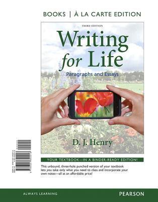 Writing for Life: Paragraphs and Essays
