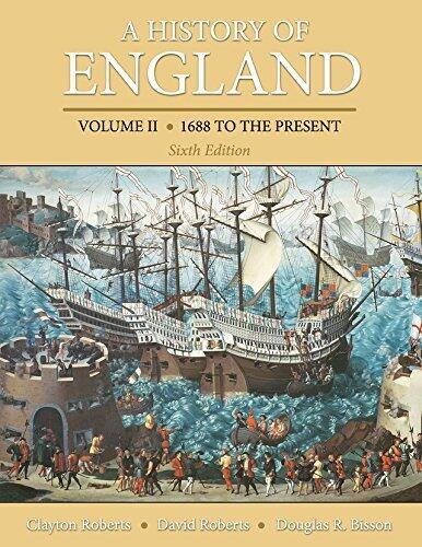 A History of England, Volume 2: 1688 to the present