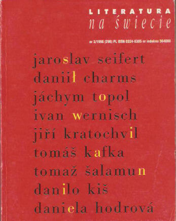 Literatura na świecie nr 3/1996