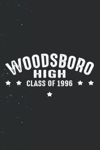 Notebook Blush Notes: Scream Horror Movie Woodsboro High School Class Of 1996 114 Pages 6''x8.5''