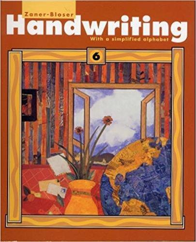 Handwriting with a Simplified Alphabet: Level 6