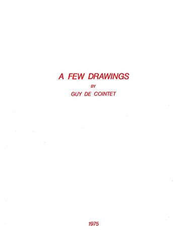 A Few Drawings
