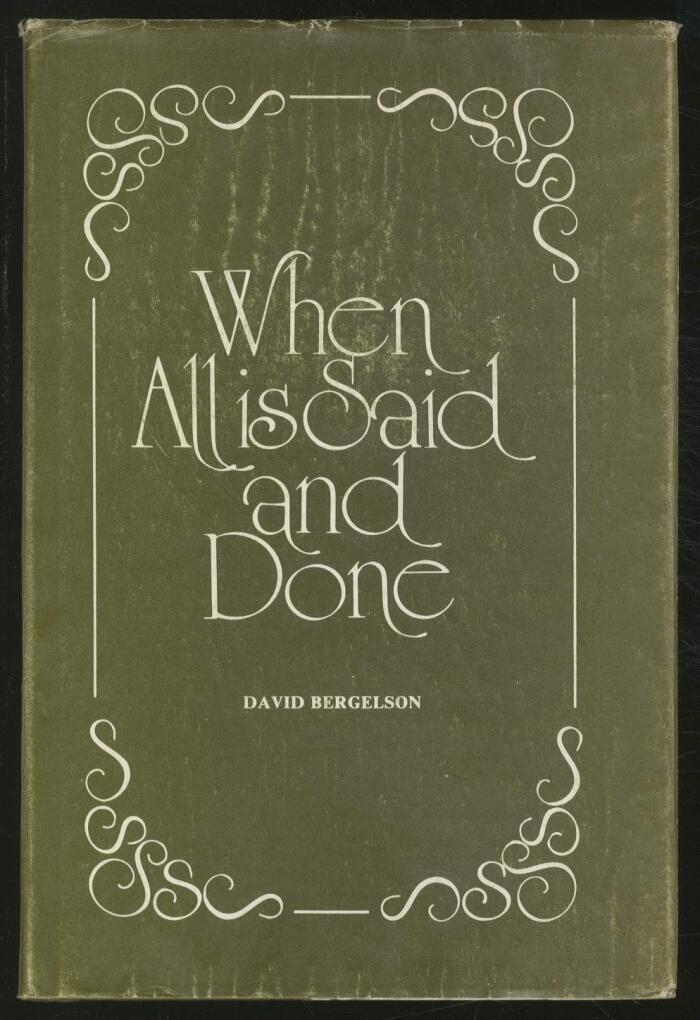 When all is said and done