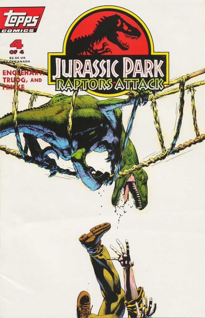 Jurassic Park: Raptors Attack #4: Gods/Men