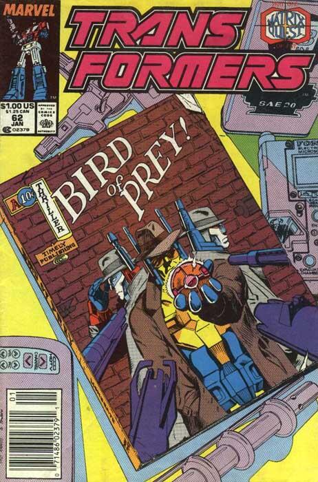 The Transformers #62: Bird of Prey!