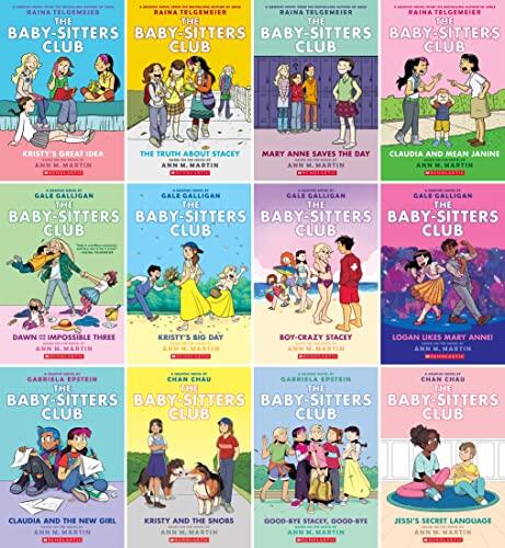 The Baby-Sitters Club Series Graphic Novels (Books 1-12 Set)