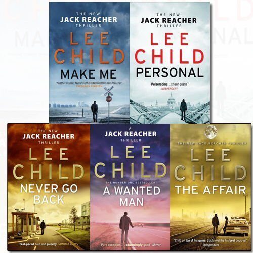 Jack Reacher Series (16-20) Lee Child Collection 5 Books Set