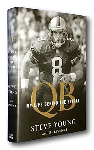 Rare NEW! SIGNED Steve Young QB Life Behind the Spiral 1st Ed Hardcover LDS Mormon DJ [Hardcover] Steve Young