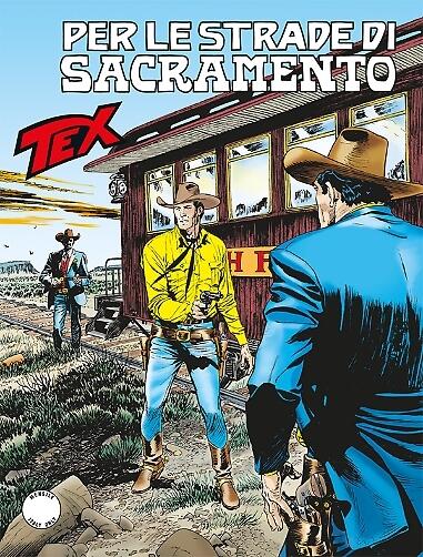 Tex n. 672: Per le strade di Sacramento